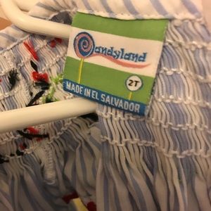 2T Smocked Golf Dress by Candyland